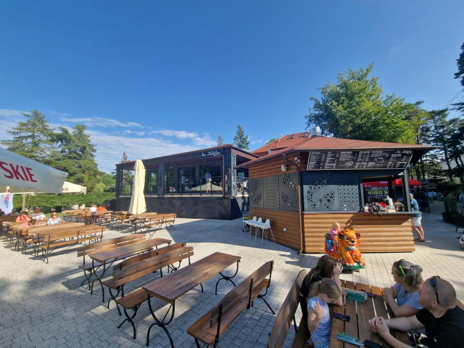 Osrodek Promenada- Faleza Jastrzębia Góra Buitenkant foto
