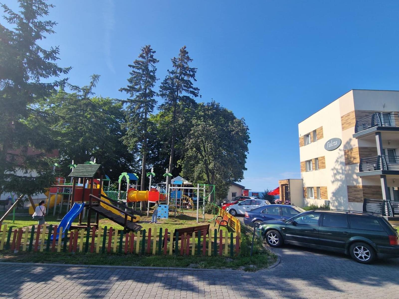 Osrodek Promenada- Faleza Jastrzębia Góra Buitenkant foto